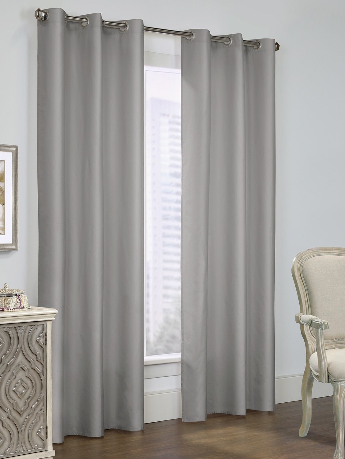 Grommet Top Insulated Curtains Room Darkening Window Panels