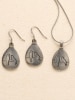 Take a Pause Pewter Pendant Necklace