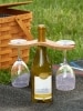 Cherrywood Wine Glass Caddy