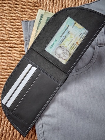 Men's Front-Pocket Leather Wallet