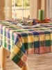 Harvest Tablecloth with Pumpkins and Foliage