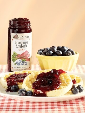Vermont Country Store Small-Batch Blueberry Rhubarb Jam