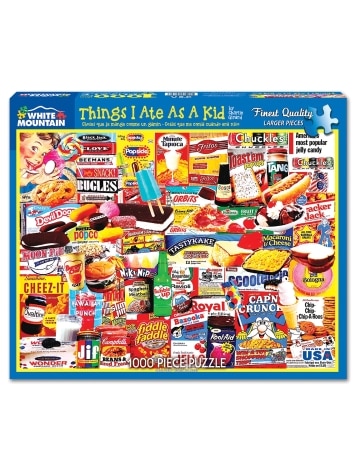 Things I Ate as a Kid Puzzle, 1000 Piece