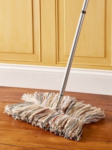 Multicolored Wooly Dust Mop