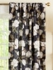 Magnolias in Bloom Lined Rod Pocket Curtains