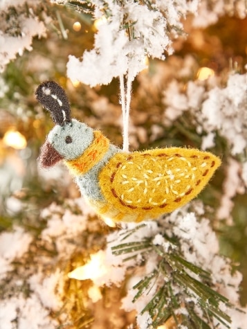 Twelve Days of Christmas Felted Wool Ornament Collection