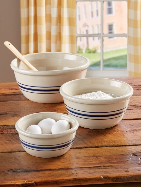 Cavendish Stoneware Mixing Bowls, Set of 3