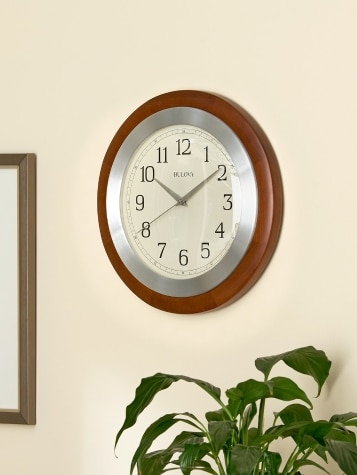 Kensington Solid Wood Wall Clock