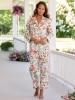 Ella Simone English Rose Cotton Pajamas
