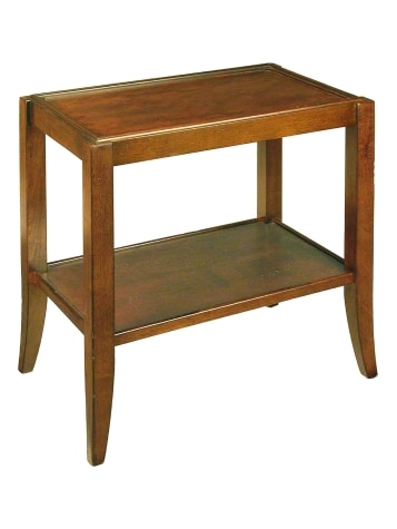 Solid Wood Rectangle End Table