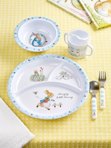 Peter Rabbit Children's Melamine Dinnerware Set