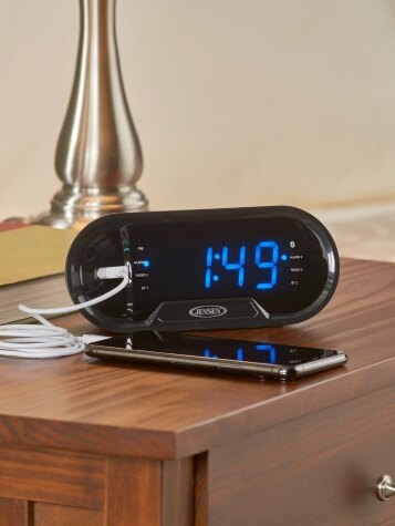 Bluetooth Digital Alarm Clock With USB Port
