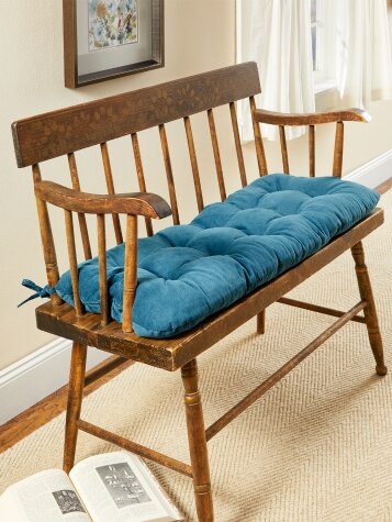 Tufted Bench Cushion Cotton Corduroy