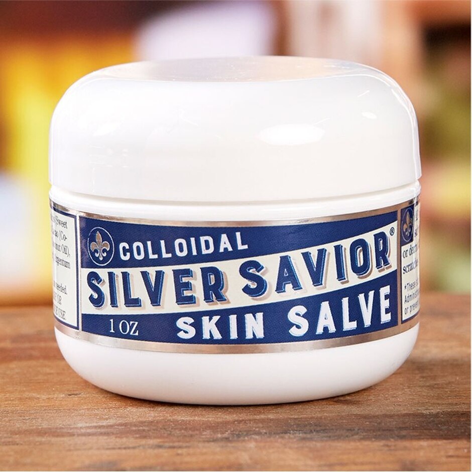 Silver Savior Colloidal Silver Intensive Healing Salve