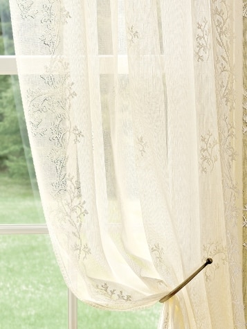 Divine Sheer Rod Pocket Curtain Panel