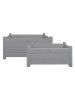 Gray Greenwich Rectangle Planter, Set of 2
