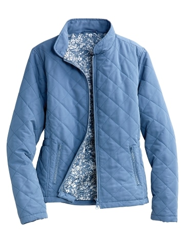 Ladies lightweight quilted top jacket
