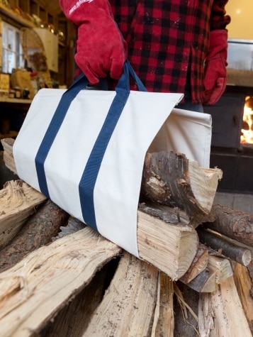 Canvas Firewood Carrier Firewood Tote