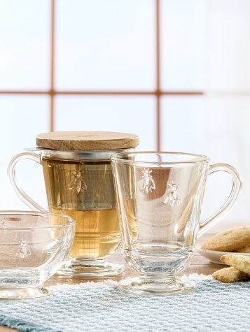 French Bee Tea Infuser Mug