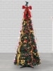 Pre-Lit Artificial Pop-Up Holiday Dream Decorated Christmas Tree