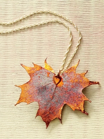 Maple Leaf Necklace for Women 