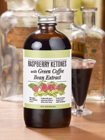 Raspberry Ketones With Green Coffee Bean Extract, 16 oz. Bottle