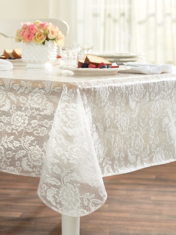 Heavy-Duty Printed Oilcloth Tablecloth