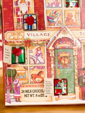 Toy Shop Chocolate-Filled Advent Calendar