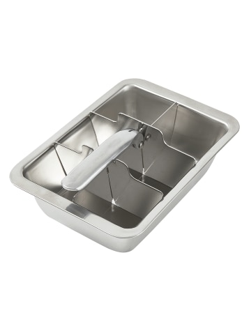 Large Square Stainless Steel Ice Cube Tray