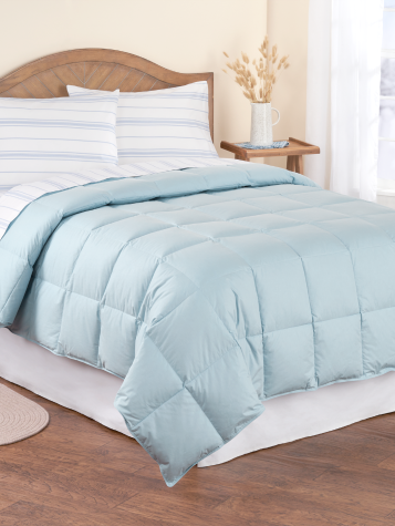 Superior Down Solid Color Comforter