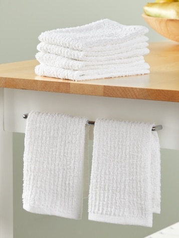 Bar Mop Cotton Kitchen Towel, Set of 6
