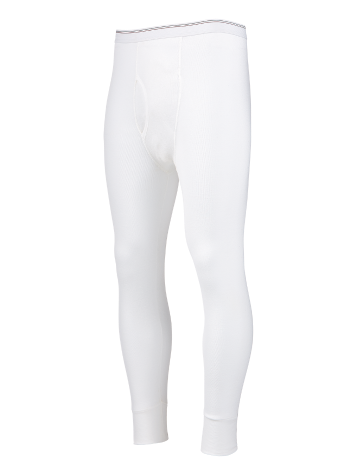 White Long Underwear Bottoms