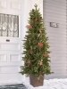 Natural-Cut Georgia Pine Artificial Christmas Tree, In 2 Sizes