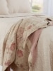 Floral Heathered Blanket or Throw