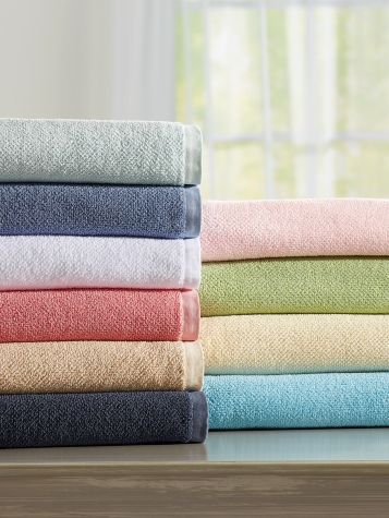 Essential Cotton 6-Piece Bath Towel Set