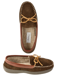 Men's Two-Tone Suede Moccasin