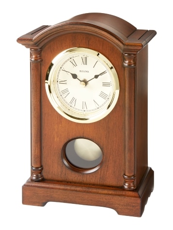 New London Triple-Chime Mantel/Table Clock