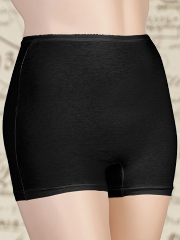 Trunk-Style Cotton Panties for Women 