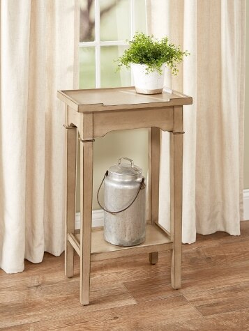 Two-Tier Chairside End Table