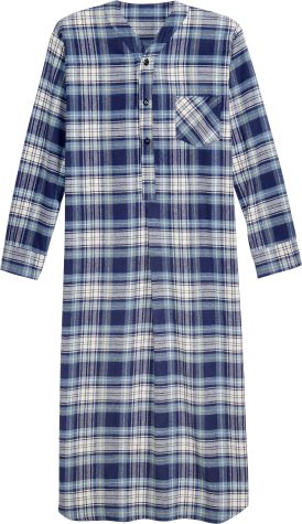 Portuguese Flannel 54 Inch Nightshirt For Men