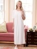 Women's Calida Short-Sleeve Soft Cotton Nightgown 