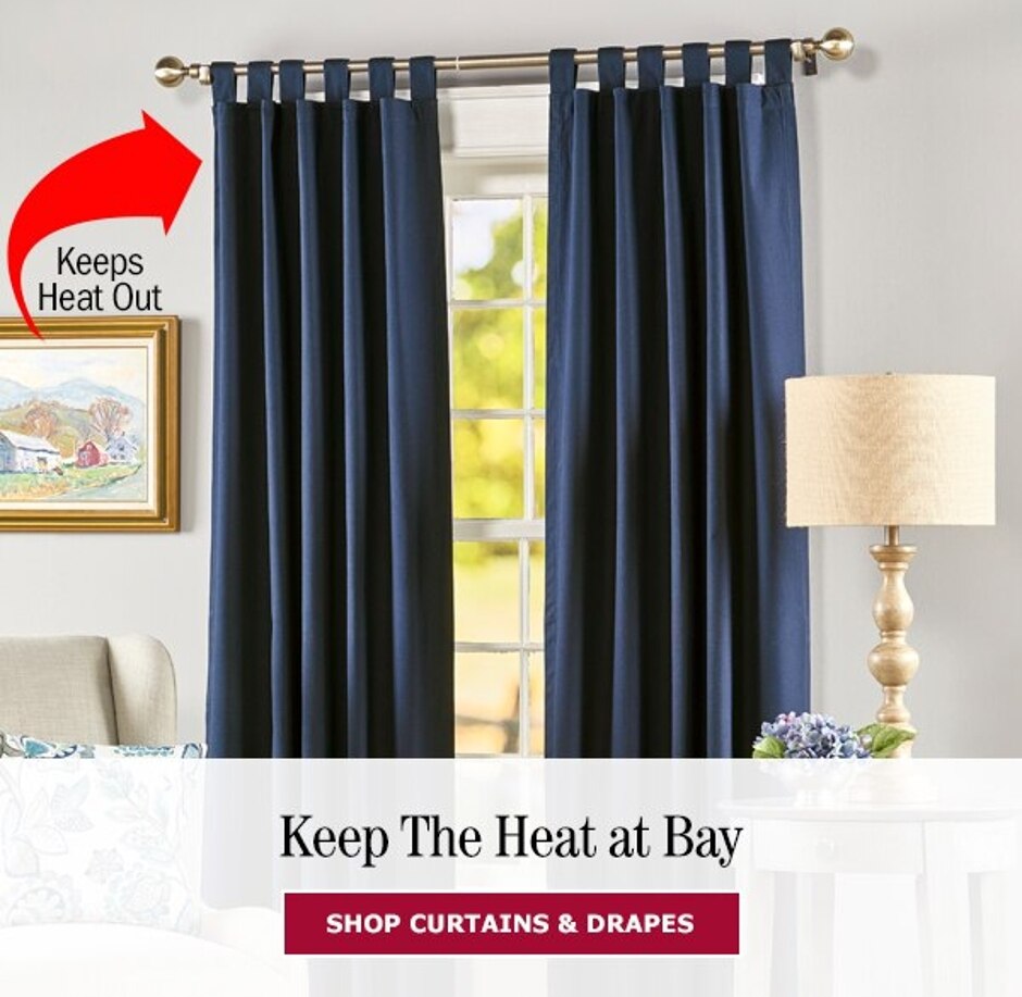 Insulated Tab Top Curtains And Valances