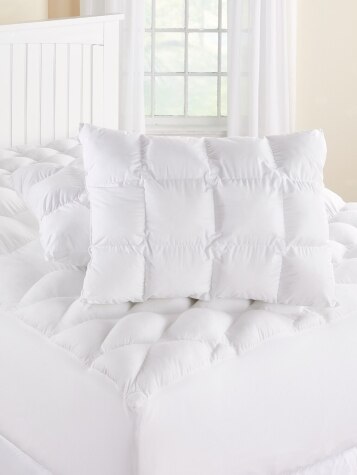 White Heavenly Loft Pillow, Set of 2