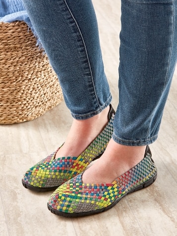 Woven 2025 flats shoes