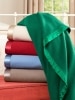 Washable Australian Merino Wool Solid Color Blanket