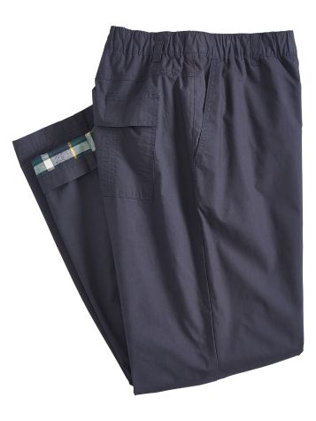 Orton Brothers Classic Comfort Flannel-Lined Cotton Pants