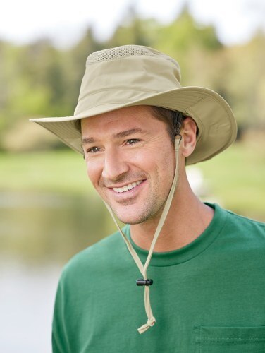 Mens Safari Hat With Insect Repellent