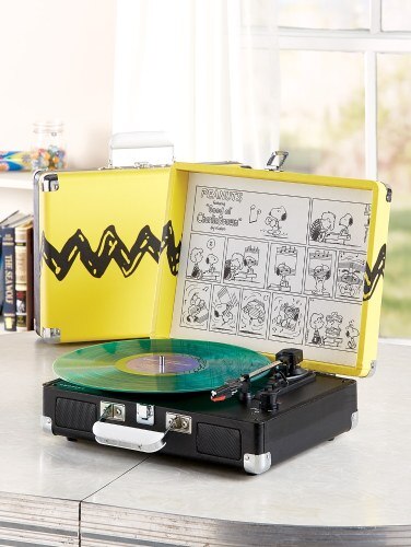 Crosley Peanuts Record Player Charlie Brown Shirt