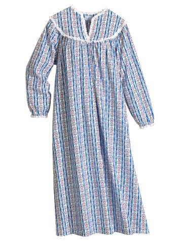 Lanz Tyrolean 50 Inch Flannel Nightgown