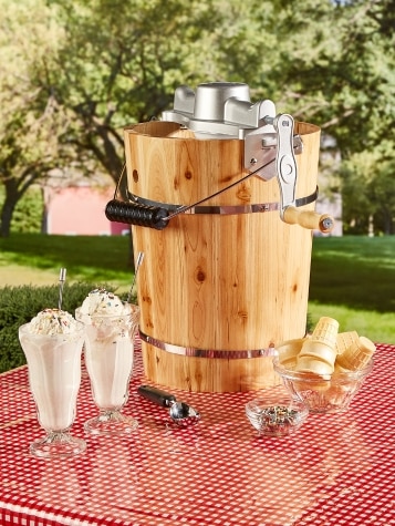 Six Quart Combo Ice Cream Maker